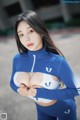 Zzyuri 쮸리, [SAINT Photolife] Loose and Tight Refreshing Blue Set.01