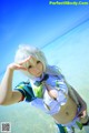 Cosplay Saku - Slipping Gallery Upskir